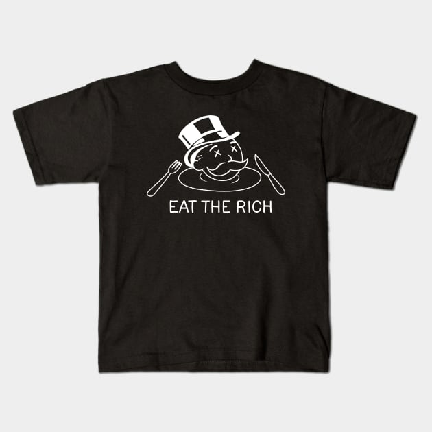 Eat The Rich Kids T-Shirt by valentinahramov